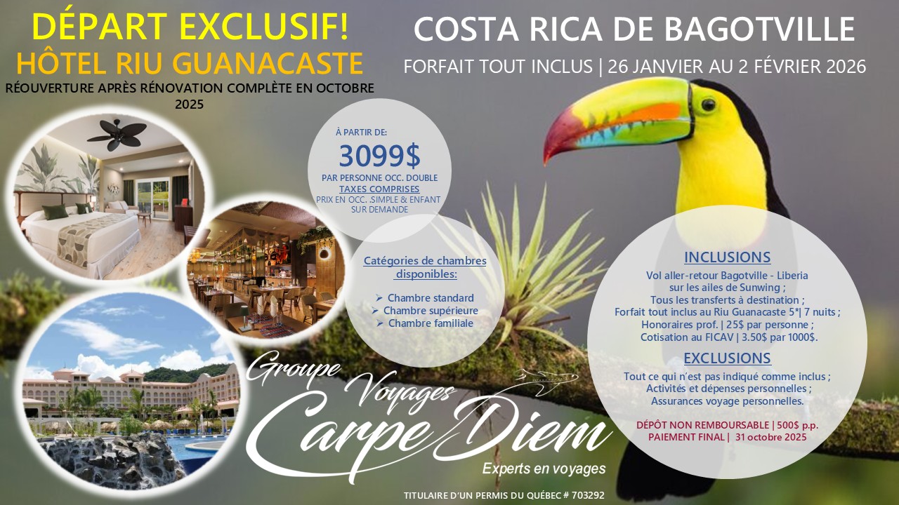 Carpe-Diem-Costa Rica Flyers